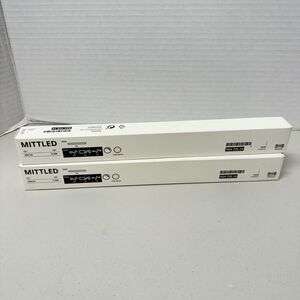 (1) IKEA MITTLED LED Kitchen Lighting Strip Dimmable White 12" Set Of Two